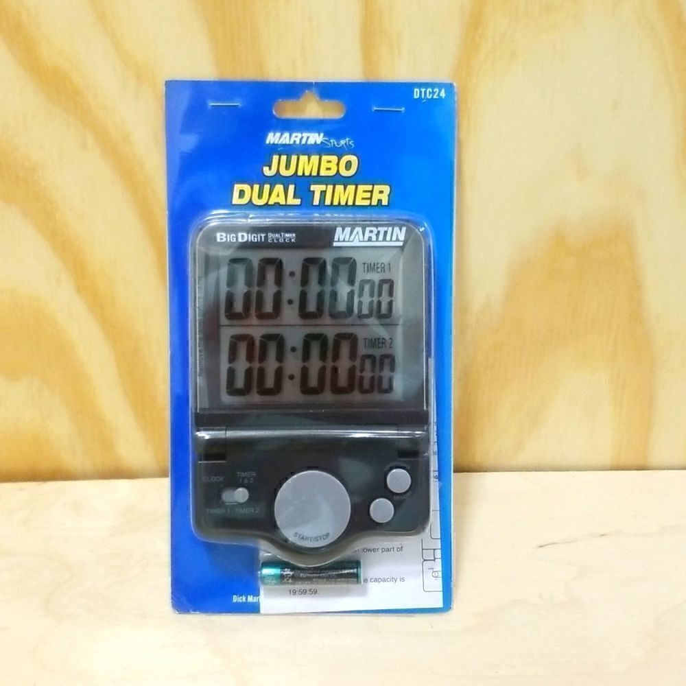 DUEL TIMER CLOCK  